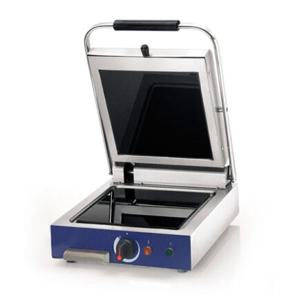 contact grill with ceramic glass plates, 250x250 mm