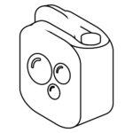 Detergent dispenser for ovens