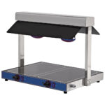 Hot display 2x GN 1/1 with 2 halogen lamps