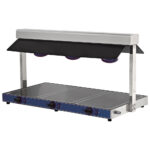 Hot display 3x GN 1/1 with 3 halogen lamps