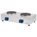 Electric hob, tabletop, 2 plates