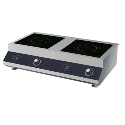 Induction hob 5+5 kW, tabletop, 2 plates each 300x300 mm