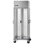 Plates transport trolley refrigerated, +8/+12°C, 88x ø 250÷310 mm