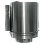 wick-paper dispenser in stainless steel