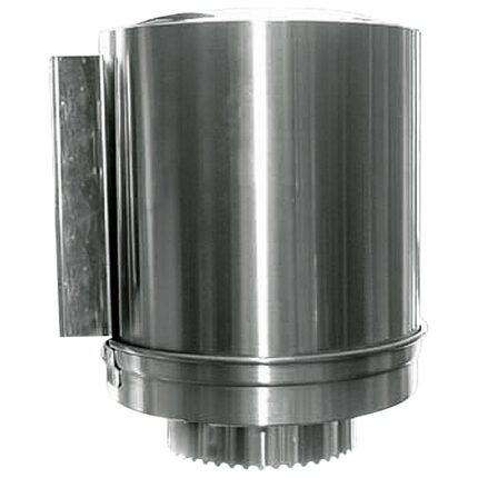 wick-paper dispenser in stainless steel