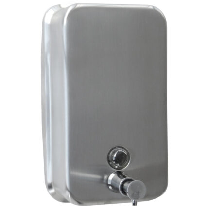 soap dispenser in stainless steel