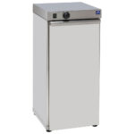 Heated cupboard with 1 door for 60 plates of ø 350 mm