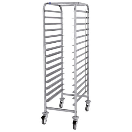 Trolley for EN trays, 20x 600x400 mm h=75 mm