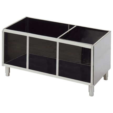 Open cabinet for tabletop appliances w=1400 mm