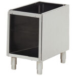 Open cabinet for tabletop appliances w=400 mm