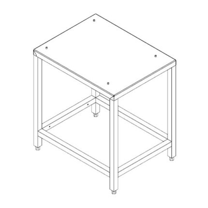 Support with tray holder for BT0611