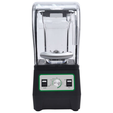 Drink blender with 1 cup 2 litres, variable speed and sound reduction hood