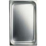 GN container in stainless steel, GN 1/1 h=150 mm