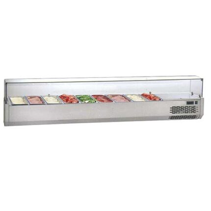 Pan cooler 10x GN 1/3 h=150 mm, +4°/+10°C