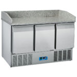 pizza counter with 3 doors GN 1/1, +2°/+10°C