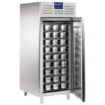 Ice cream freezer for 54 bacs, -10°/-25°C
