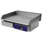 electric griddle, tabletop, 1 zone, grooved plate