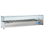 pan cooler 8x GN 1/3 h=150 mm, +2°/+8°C