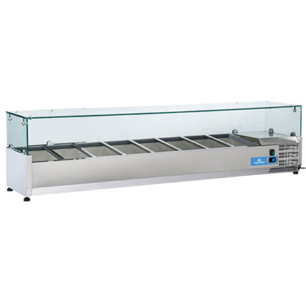 pan cooler 8x GN 1/3 h=150 mm, +2°/+8°C