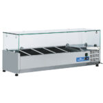 pan cooler 5x GN 1/4 h=150 mm, +2°/+8°C