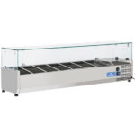 pan cooler 7x GN 1/4 h=150 mm, +2°/+8°C