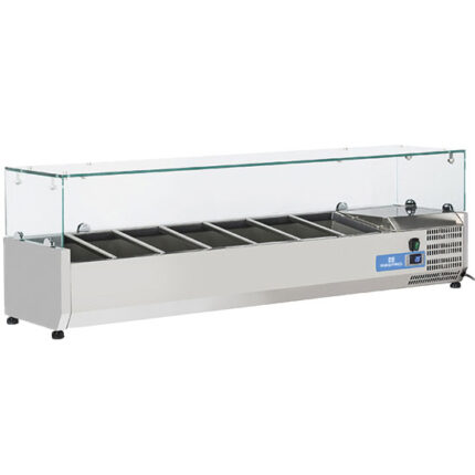 pan cooler 7x GN 1/4 h=150 mm, +2°/+8°C