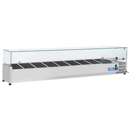 pan cooler 10x GN 1/4 h=150 mm, +2°/+8°C