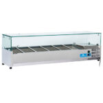 Pan cooler 6x GN 1/4 h=150 mm, +2°/+8°C