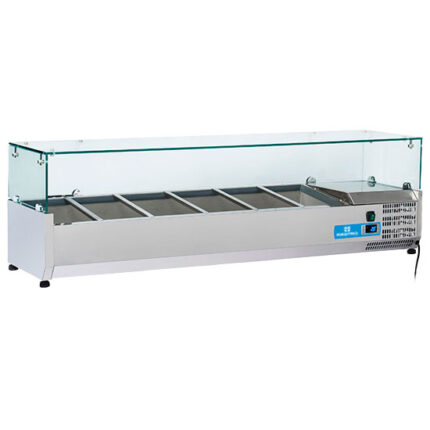 Pan cooler 6x GN 1/4 h=150 mm, +2°/+8°C