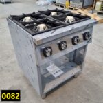 Gas hob on open cabinet with 4 burners (26,0 kW) - DAMAGED