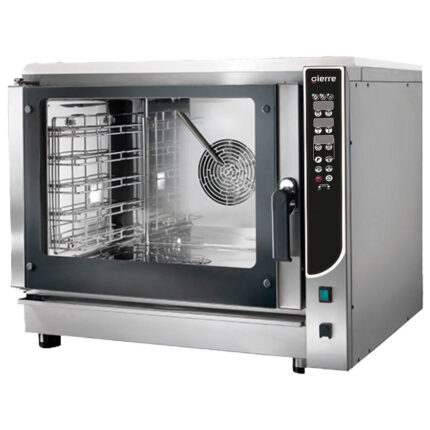 Electric combi steamer 6x GN 1/1 - 60x40 cm with direct injection and self cleaning system