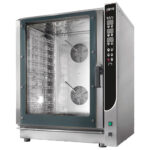 Electric combi steamer 10x GN 1/1 - 60x40 cm with direct injection and self cleaning system