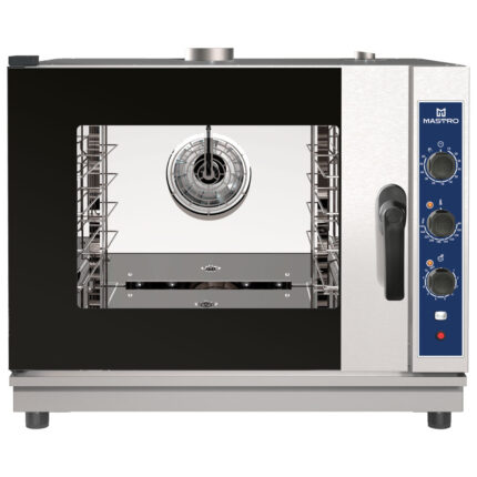 Gas combi steamer mechanical with direct injection, 4x GN 1/1 or 600x400 mm