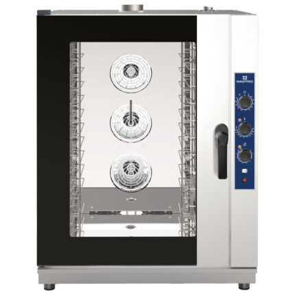 Gas combi steamer mechanical with direct injection, 10x GN 1/1 or 600x400 mm