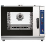 Gas combi steamer digital with direct injection and automatic cleaning, 4x GN 1/1 or 600x400 mm