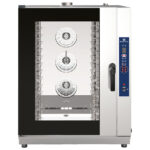 Gas combi steamer digital with direct injection and automatic cleaning, 10x GN 1/1 or 600x400 mm