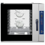 Electric combi steamer with direct injection and automatic cleaning system, 6x GN 1/1 or 600x400 mm
