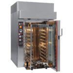 Gas rotary oven for trolleys 10x 600x400 mm with mechanical control