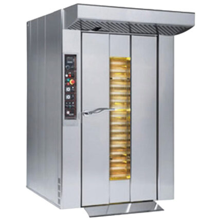 Electric rotary oven for trolleys 18x 800x1000 mm with mechanical control