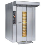 Gas rotary oven for trolleys 18x 800x1000 mm with mechanical control
