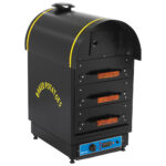 Potato baking oven with 3 drawers, capacity 36-45 potatoes/ hour