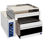 Conveyor toaster with variable speed, chamber 375x75 mm