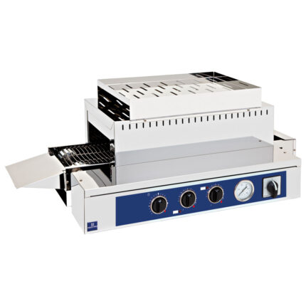 Conveyor toaster with variable speed, chamber 375x75 mm