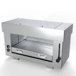 Electric salamander with 2 heating elements, 6,4 kW