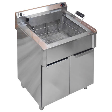 Electric fryer for pastry on closed cabinet, 35 litres