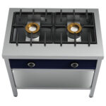 Pancake cooker 2 burners each 8 kW