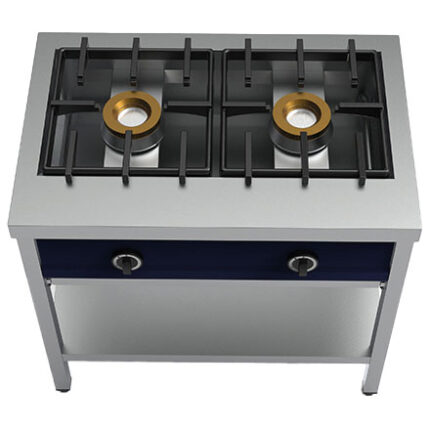 Pancake cooker 2 burners each 8 kW