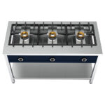 Pancake cooker 3 burners each 8 kW