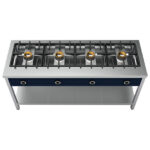 Pancake cooker 4 burners each 8 kW