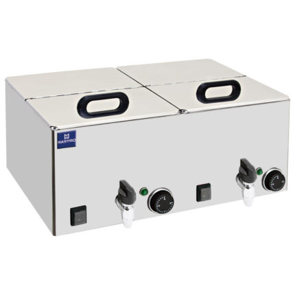 Sausage cooker, 2x GN 1/2 h=150 mm